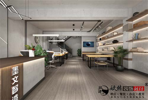 吴忠创意广告公司办公室装修设计方案鉴赏|吴忠办公室设计装修公司推荐