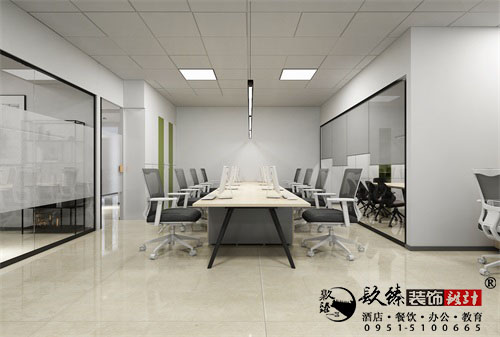 吴忠城润科技办公室设计方案鉴赏|吴忠办公室设计装修公司推荐