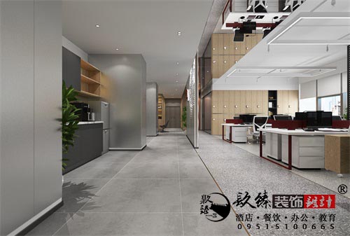 吴忠宸鑫防水办公装修设计，打造适合企业的办公风格