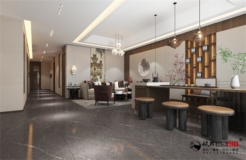 吴忠钦沐堂足浴店设计方案鉴赏|吴忠足浴店设计装修公司推荐