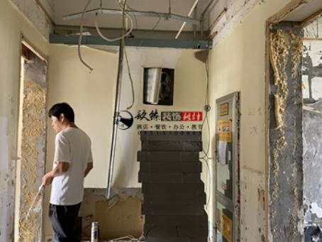 吴忠装修公司推荐|吴忠望樾办公室改造设计装修现场勘察