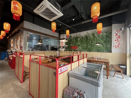 吴忠火锅店装修设计项目|镹臻设计