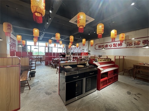 吴忠火锅店装修设计项目|镹臻设计
