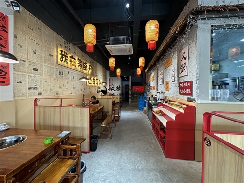 吴忠火锅店装修设计项目|镹臻设计