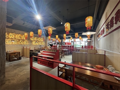 吴忠火锅店装修设计项目|镹臻设计