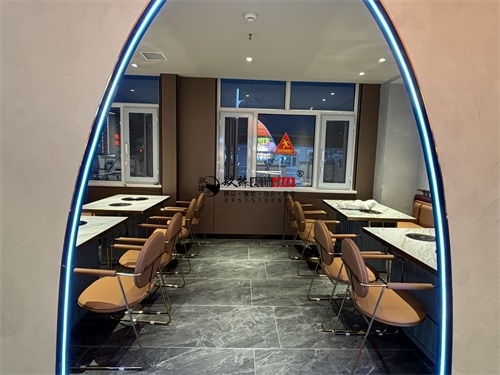 吴忠自助餐厅装修设计项目|镹臻设计