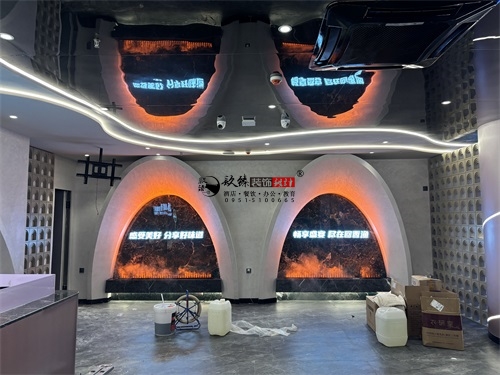 吴忠自助餐厅装修设计项目|镹臻设计