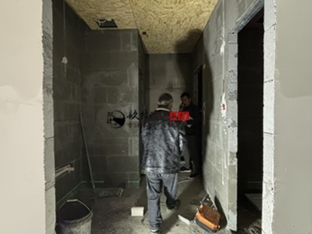 吴忠装修公司|吴忠望纵办公室装修设计项目工地巡检