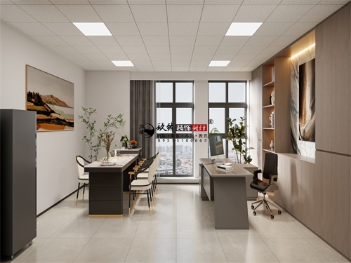 吴忠办公室装修设计项目|镹臻设计